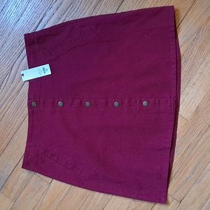 Francesca's denim skirt sz L